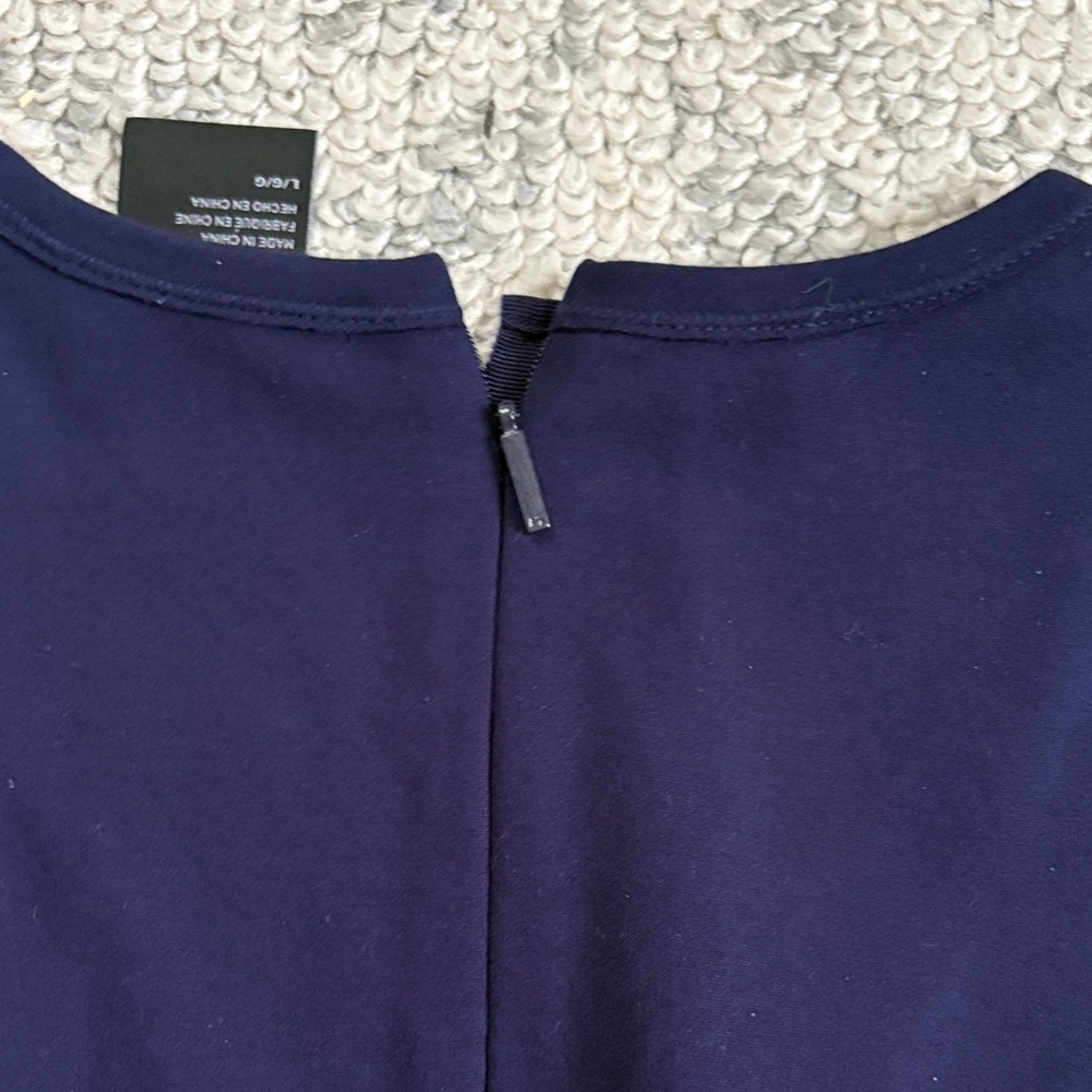 Armani Exchange Deep Blue Mini Dress - Picture 5 of 5